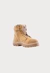 STEEL BLUE ARGYLE ZIP SCUFF STEEL TOE TPU