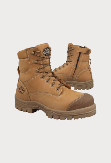 OLIVER LACE UP ZIP SIDE 6" BOOT