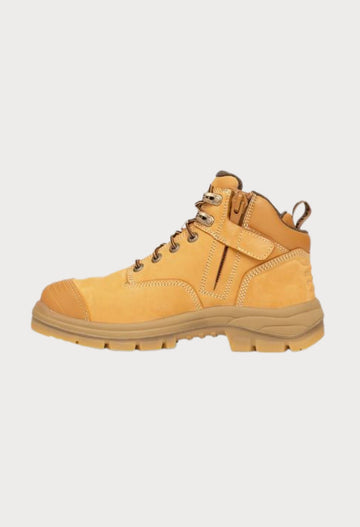 OLIVER LACE UP ZIP SIDE 5" BOOT