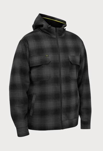 BISLEY ZIP HOODIE WITH SHERPA LINING