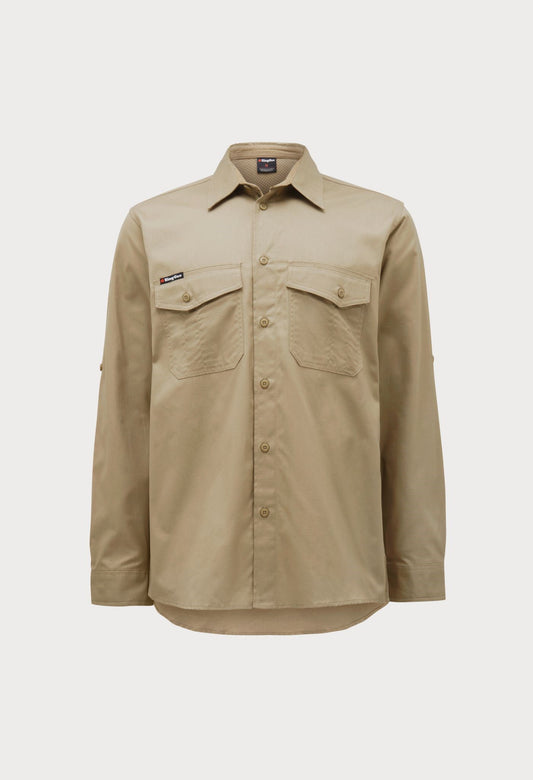 KINGGEE MENS WORKCOOL 2 SHIRT LONG SLEEVE