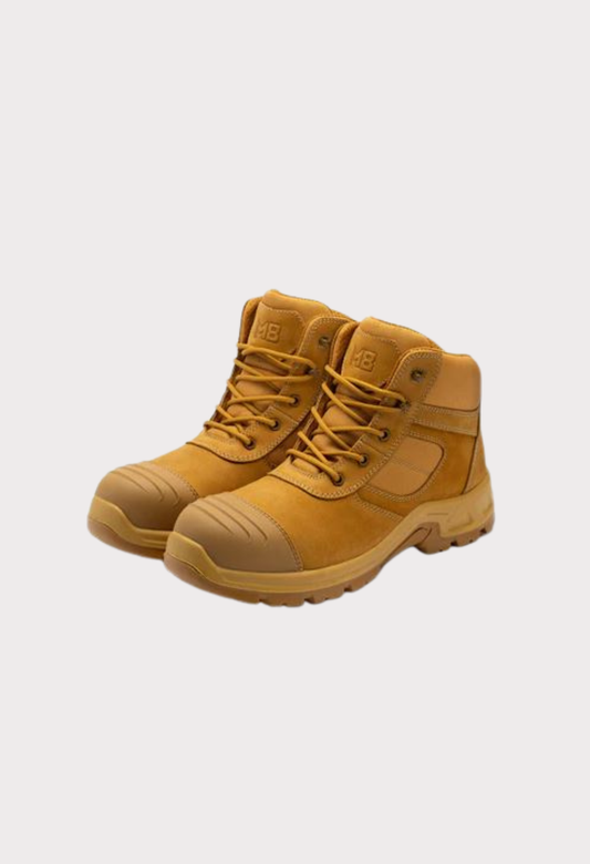 M8 FELLA LOW ZIP SIDED BOOT 4"