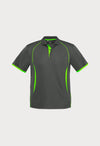 BIZ COLLECTION MENS RAZOR SHORT SLEEVE POLO