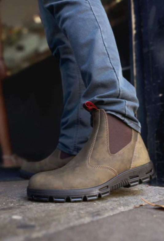 REDBACK BOBCAT SOFT TOE NUBUCK