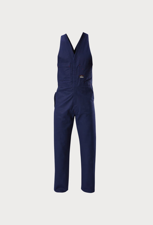HARD YAKKA FOUNDATIONS TRADESMAN COTTON DRILL ACTION BACK OVERALL