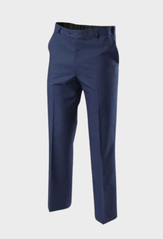 HARD YAKKA FOUNDATIONS PERMANENT PRESS PLAIN FRONT PANT WITH BIONIC & SUPERCREASE FINISH