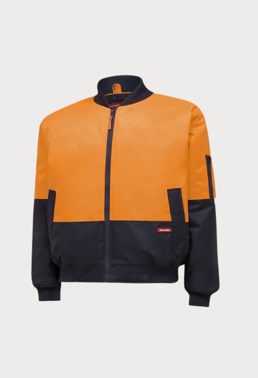 HARD YAKKA HI-VISIBILITY 2TONE BOMBER JACKET