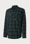 HARD YAKKA FOUNDATIONS CHECK FLANNEL LONG SLEEVE SHIRT