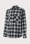 HARD YAKKA FOUNDATIONS CHECK FLANNEL LONG SLEEVE SHIRT