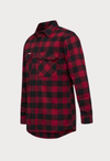 HARD YAKKA FOUNDATIONS CHECK FLANNEL LONG SLEEVE SHIRT