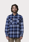 HARD YAKKA CORE LONG SLEEVE CHECK FLANNEL SHIRT