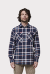 HARD YAKKA CORE LONG SLEEVE CHECK FLANNEL SHIRT