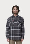 HARD YAKKA CORE LONG SLEEVE CHECK FLANNEL SHIRT