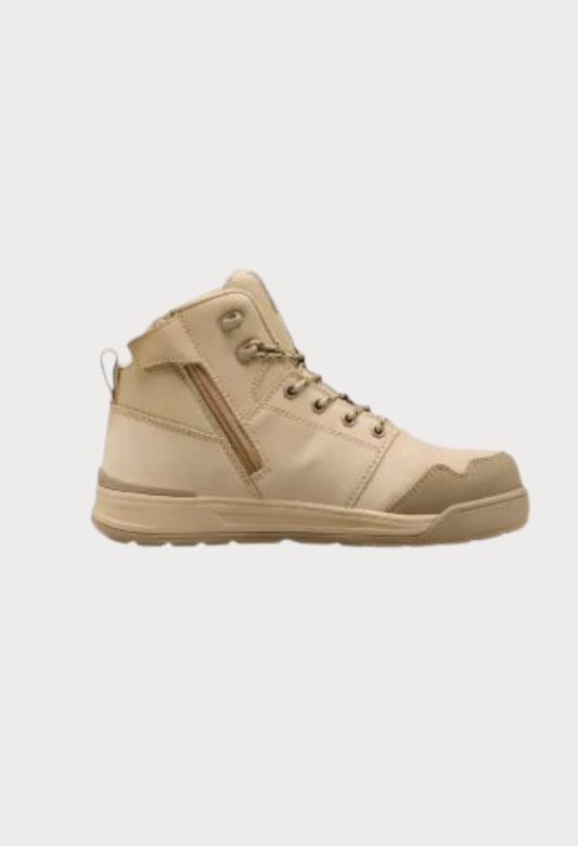 HARD YAKKA 3056 EVOLUTION LACE ZIP 5" LACE SAND