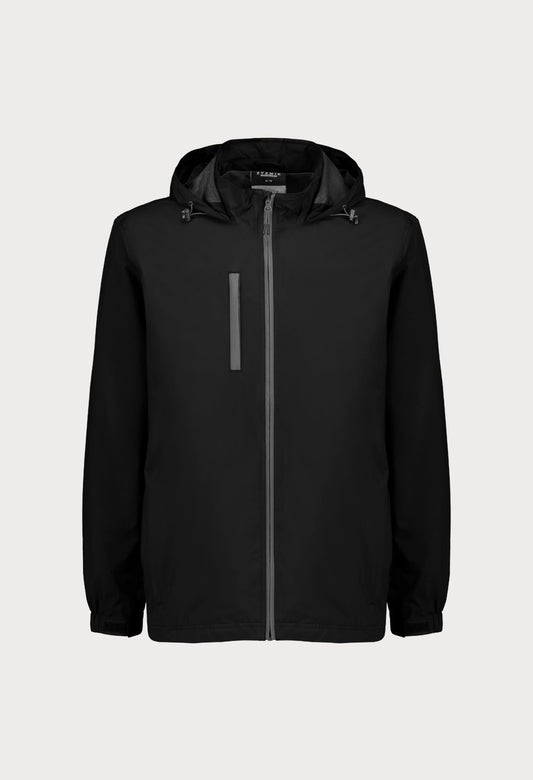 SYZMIK UNISEX SUPER LIGHT PACKABLE RAIN JACKET
