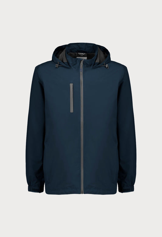SYZMIK UNISEX SUPER LIGHT PACKABLE RAIN JACKET